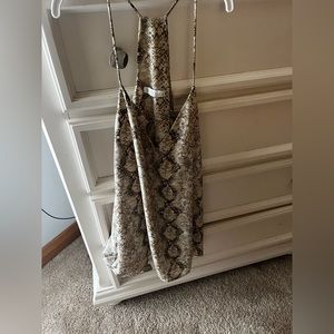 snake skin tank